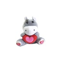 [39709] LLAVERO PELUCHE CON CORAZON