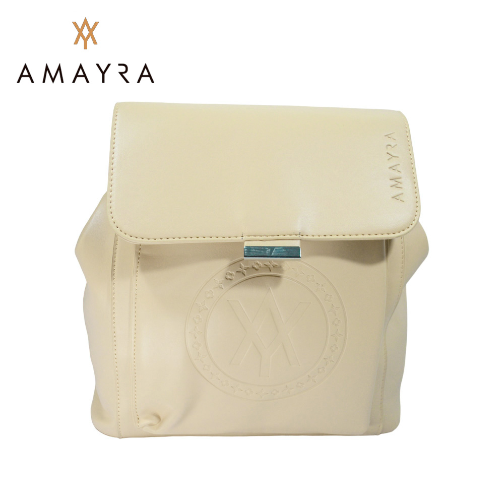 [41877] MOCHILA AMAYRA SOLAPA CON BROCHE