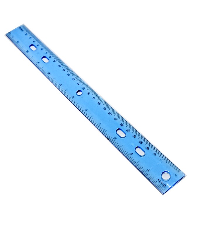 [13848] REGLA 30 CM TRANSPARENTE