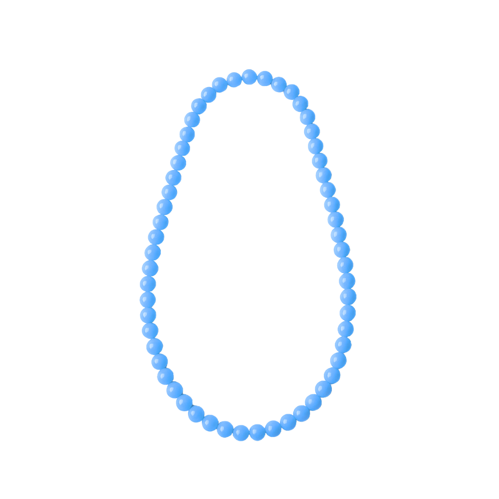 [38286] COLLAR DISFRAZ PERLA CORTO