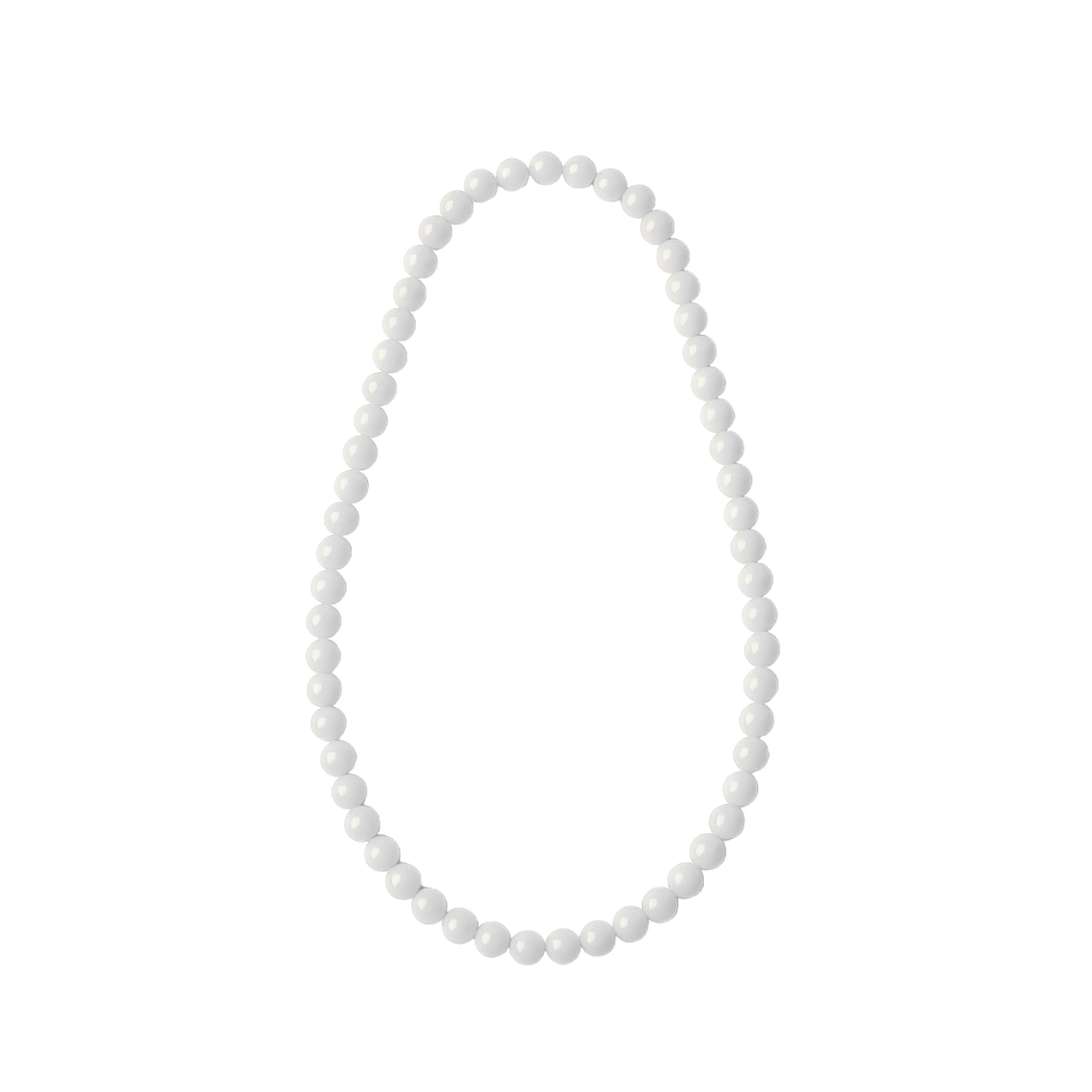 [38286] COLLAR DISFRAZ PERLA CORTO