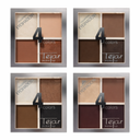 CUARTETO DE SOMBRAS (3 COLORES MATTE Y UNA SOMBRA SATINADA)