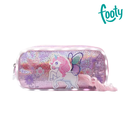 CARTUCHERA FOOTY UNICORNIO 2 CIERRES