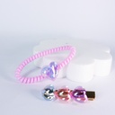 SET DE PELO TIC TAC + COLERO RESORTE