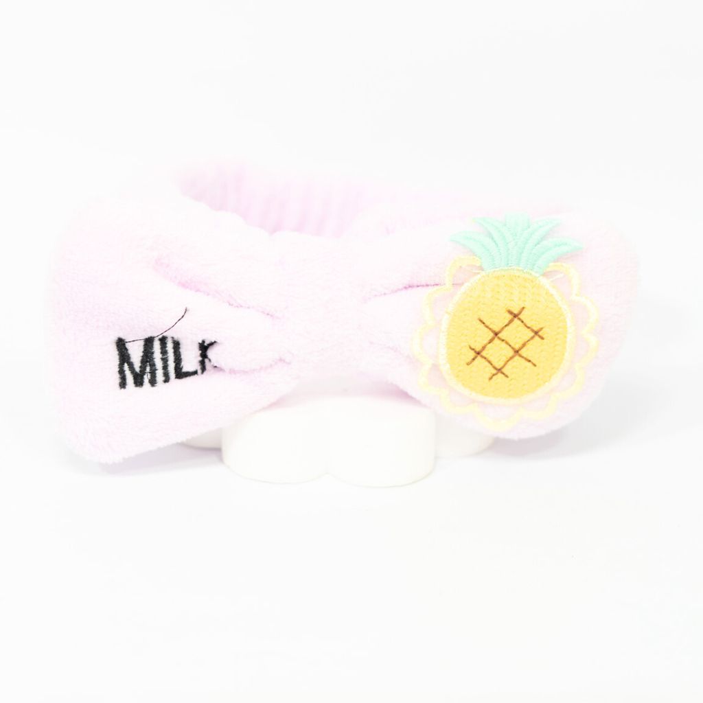 VINCHA DE MAQUILLAJE MOÑO FRUTA