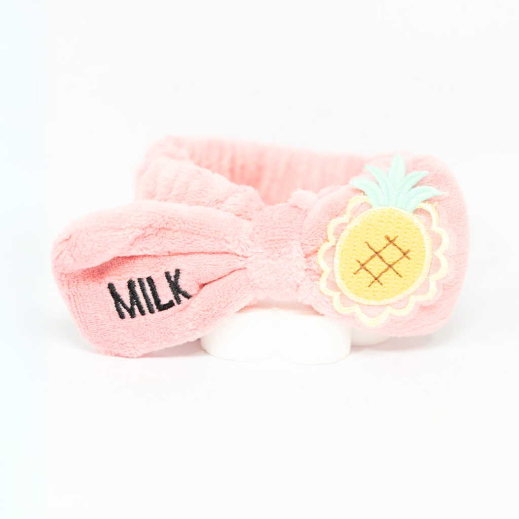 VINCHA DE MAQUILLAJE MOÑO FRUTA