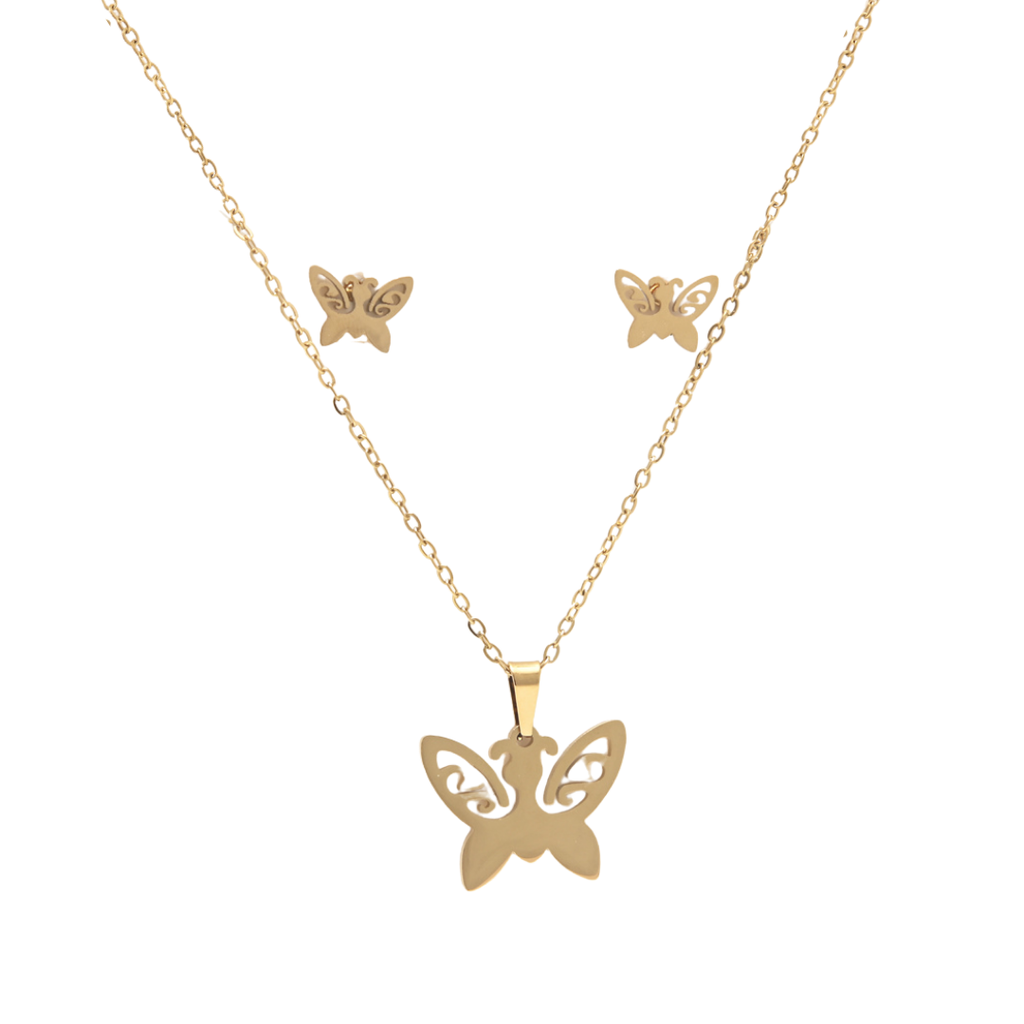 SET CADENA Y AROS CON DIJE