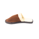 PANTUFLAS DE HOMBRE SIMIL CARPINCHO CON CORDERITO TALLE 43-44