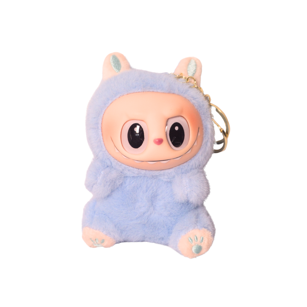 LLAVERO CON PELUCHE LABUBU