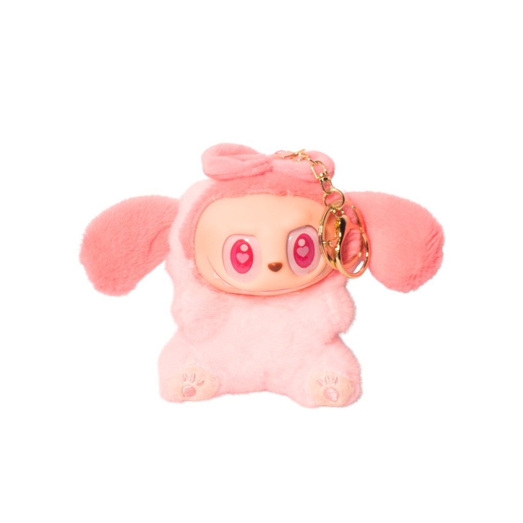 LLAVERO CON PELUCHE LABUBU
