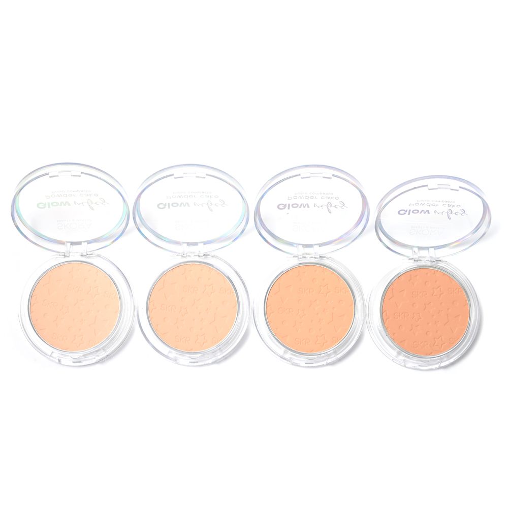 POLVO COMPACTO CON ESPEJO Y ESPONJA
