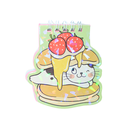 LIBRETA MINI GATOS CON POSTRE