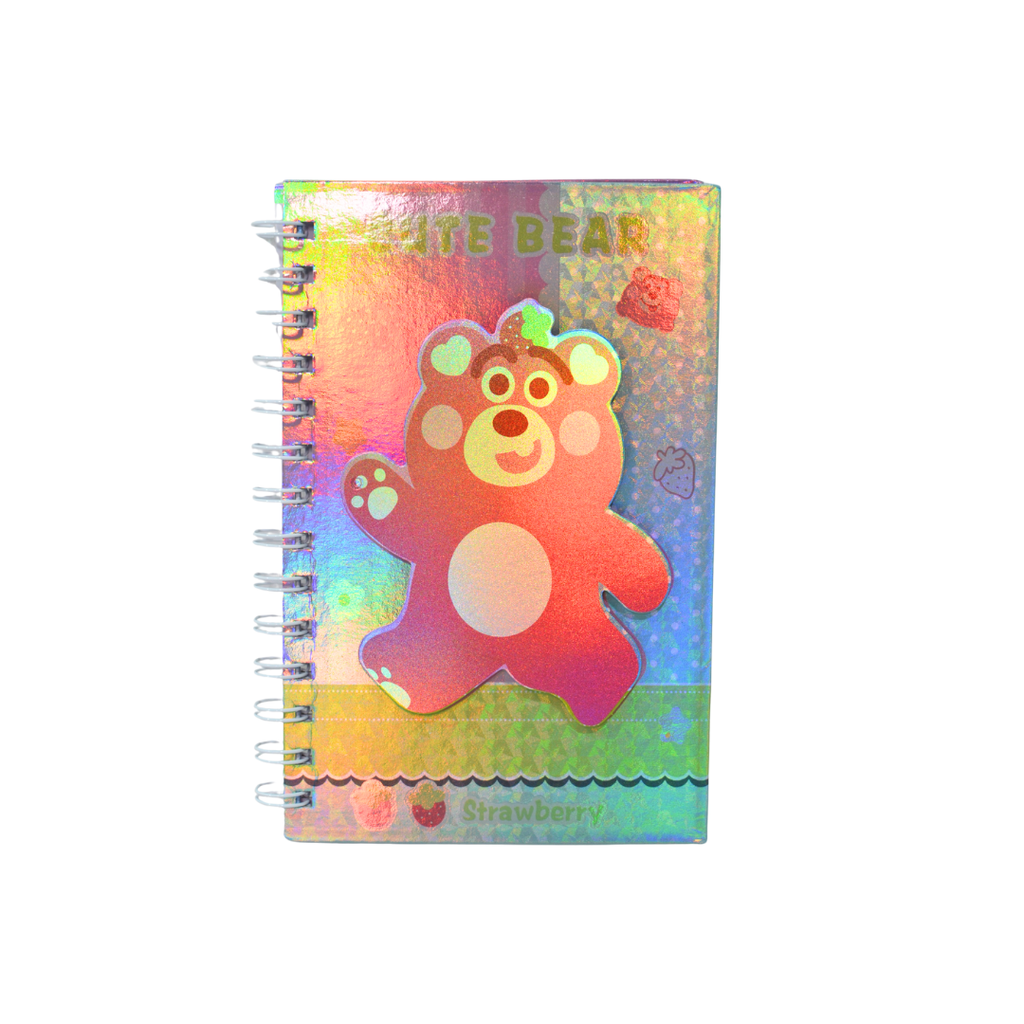 CUADERNO METALIZADO OSOS