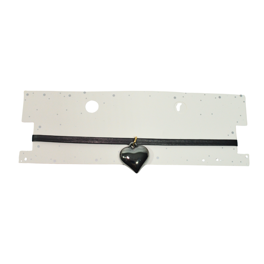 CHOKER DE CUERINA CON DIJE CORAZON