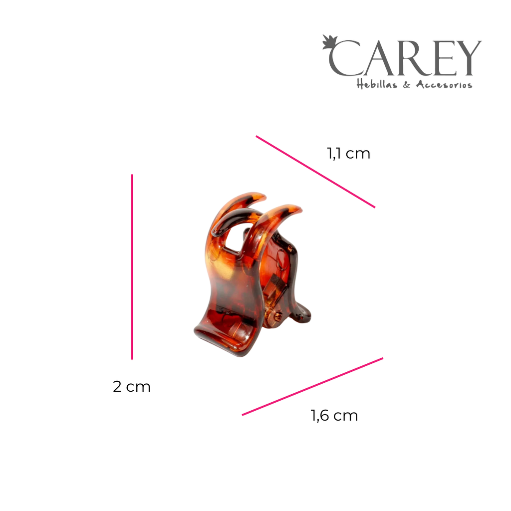 PINZA 2 DIENTES MINI CAREY