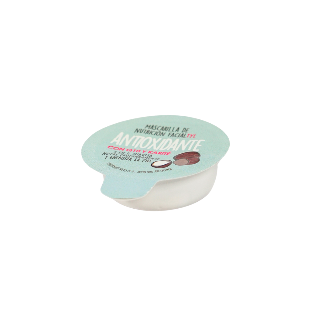 MASCARILLA FACIAL ANTIOXIDANTE CON Q10 Y KARITE