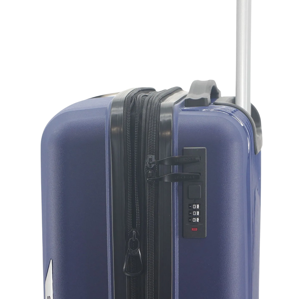 VALIJA 20" AZUL CON DETALLE