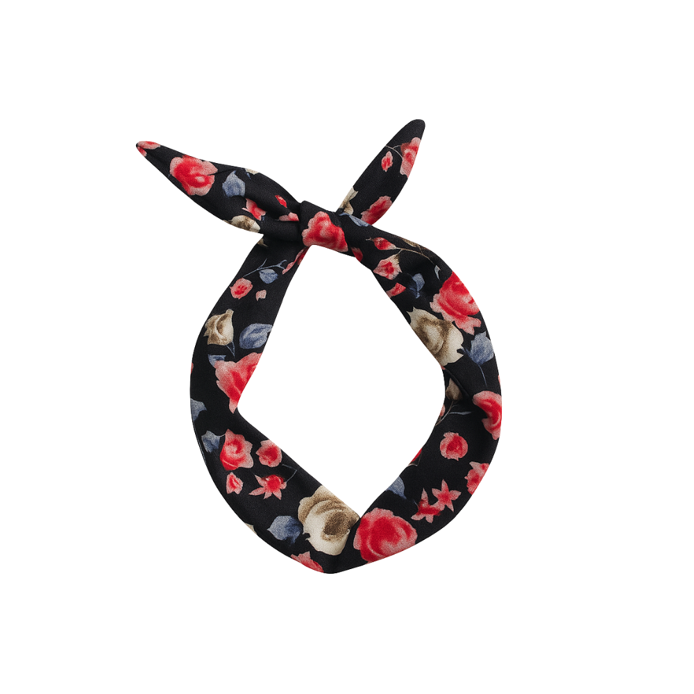 VINCHA ALAMBRE FORRADA ESTAMPADO