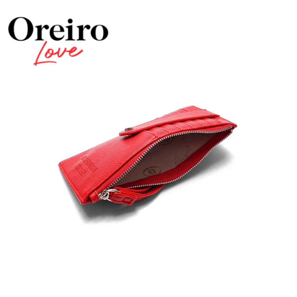 BILLETERA TARJETERO CON SELLO OREIRO LOVE