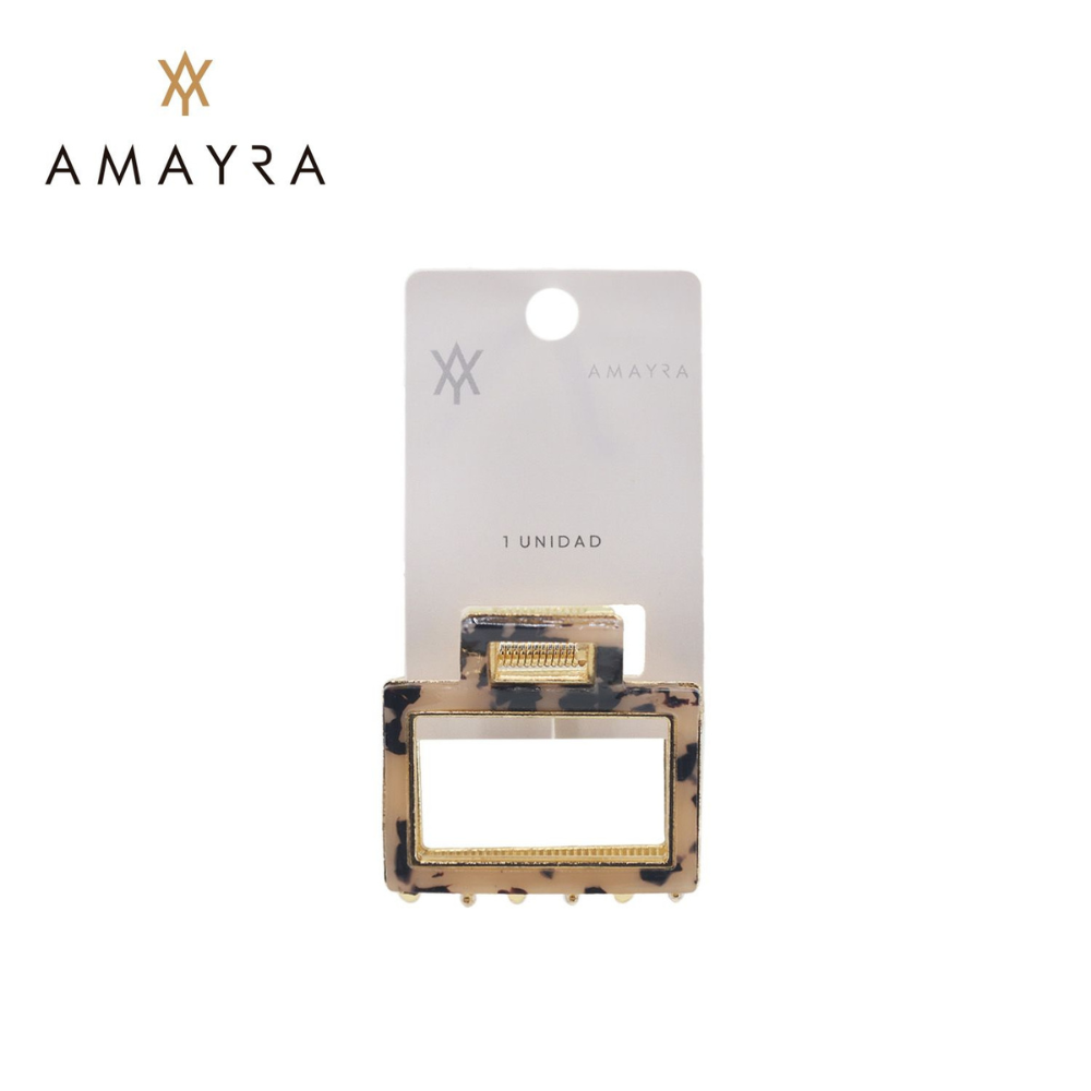 BROCHE PINZA RECTANGULAR AMAYRA