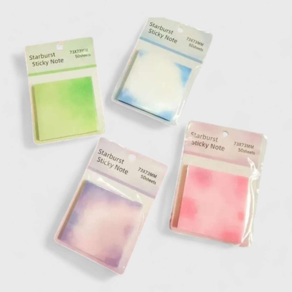 POST IT 50 HOJAS TRANSPARENTES CON BRILLO