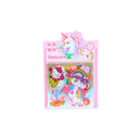 STICKER TRANSPARENTE UNICORNIO X25