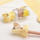 SACAPUNTAS OSITOS CON QUESO Y GOMA PARA TINTA BORRABLE