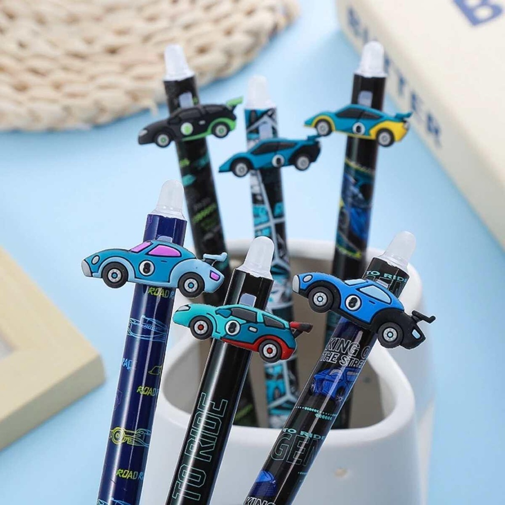 BOLIGRAFO BORRABLE RETRACTIL AUTOS