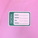 MOCHILA 12" CARRITO TERMOFORMADA