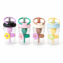 VASO FLOWER CON ACCESORIO PARA FRUTA