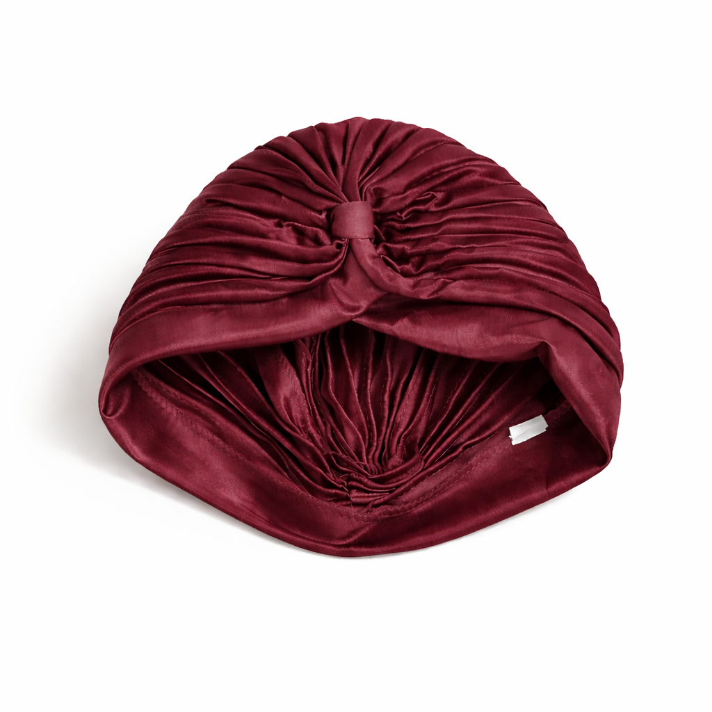 TURBANTE COLOR LISO CON RELIEVE