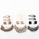 SET DE COLERO BROCHE TIC TAC ANIMAL PRINT