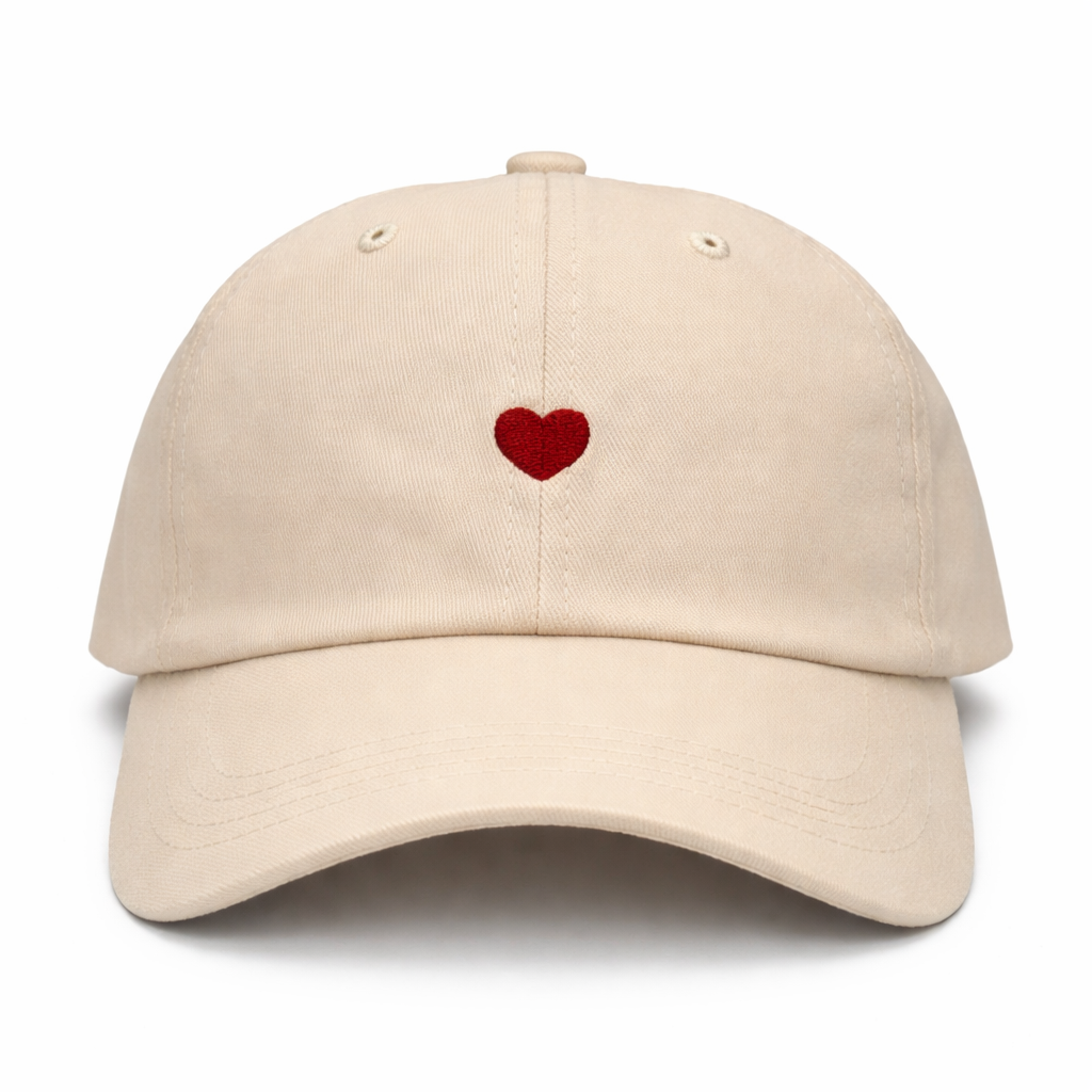 GORRA CAP CORAZON BORDADO