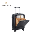 VALIJA 20" ABS COLOR LISO RELIEVE AMAYRA