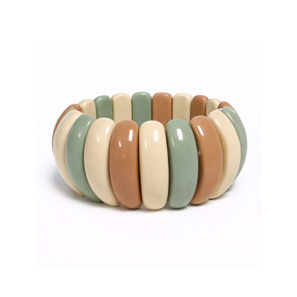 PULSERA ELASTICA BICOLOR