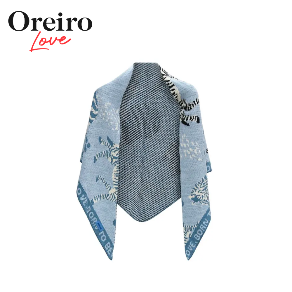 BUFANDA TRIANGULAR OREIRO LOVE
