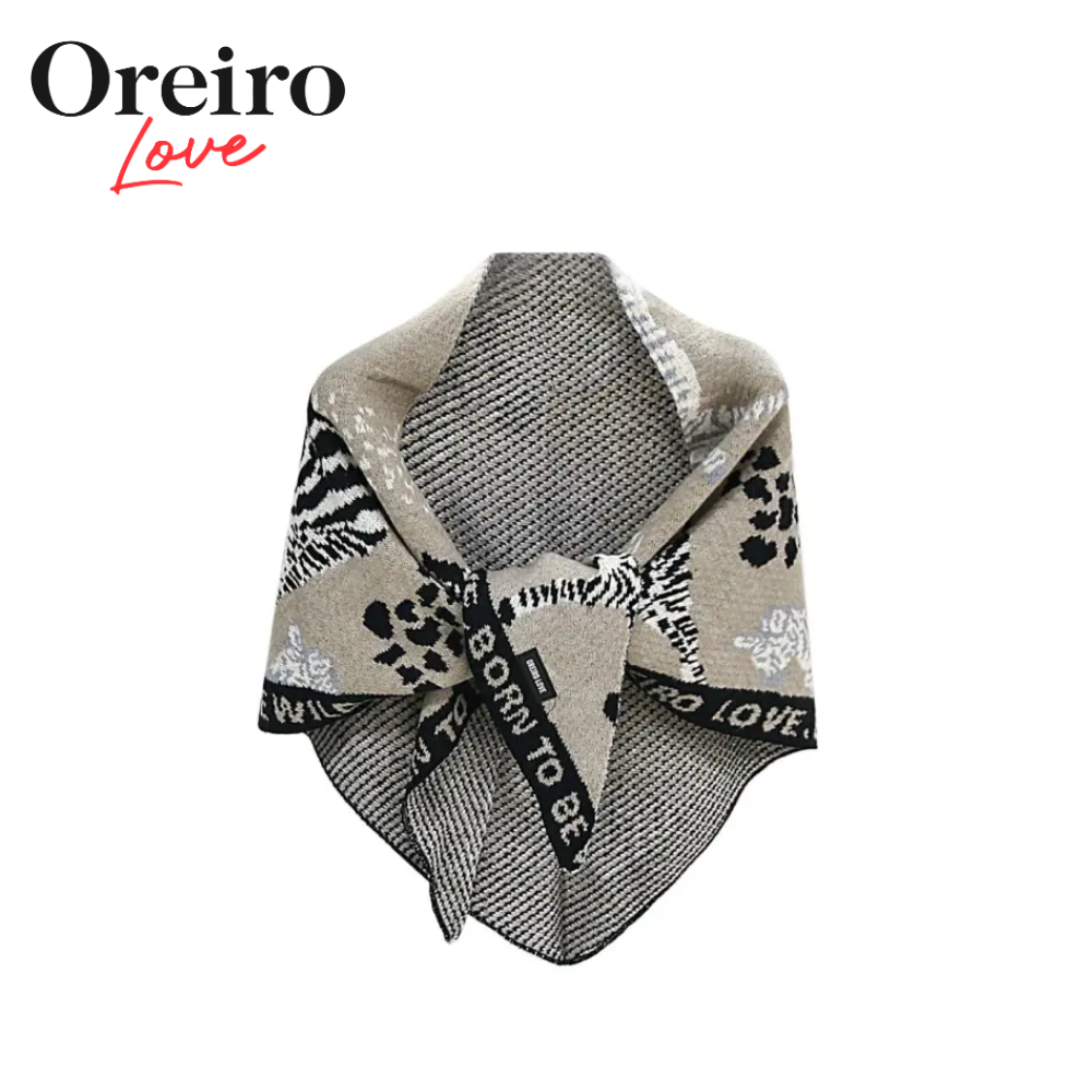 BUFANDA TRIANGULAR OREIRO LOVE