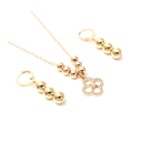 SET DE AROS + COLLAR SKORA