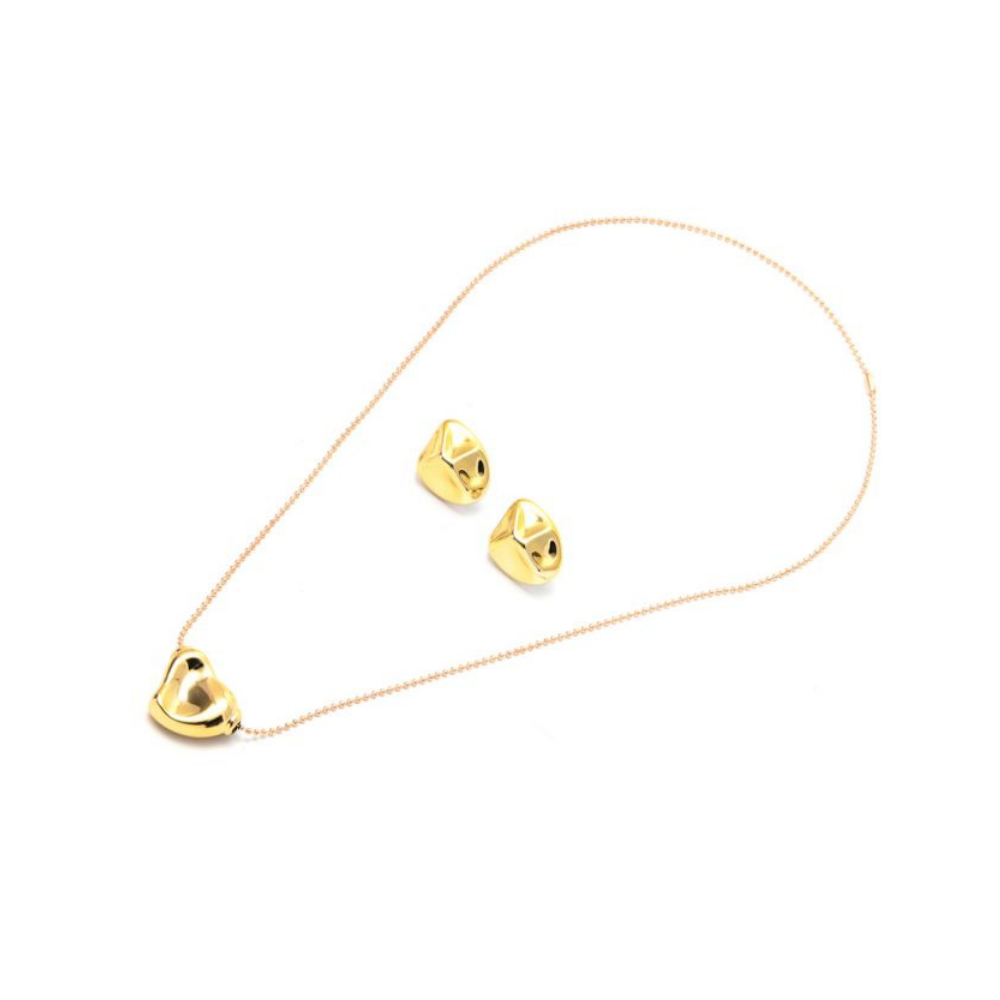 SET DE AROS + COLLAR SKORA