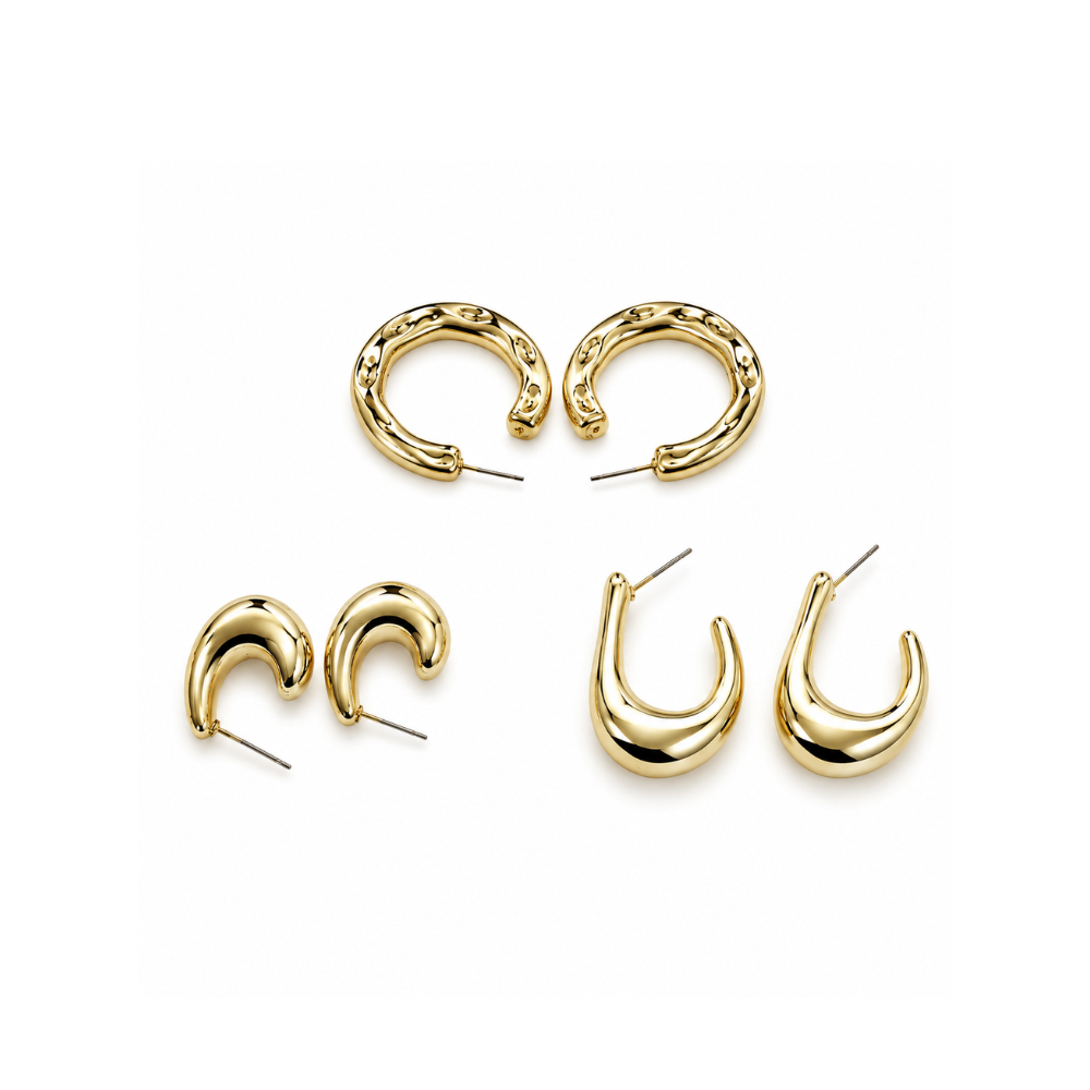 SET DE AROS ARGOLLA X3