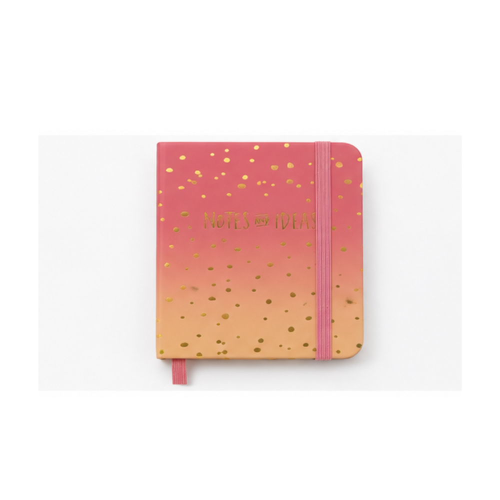 LIBRETA A7 DEGRADE PASTEL 80 HOJAS LISAS