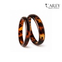 PULSERA DE RESINA ESTAMPADO LEOPARDO CAREY