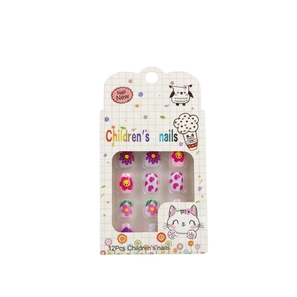 CAJA DE UÑAS POSTIZAS INFANTILES