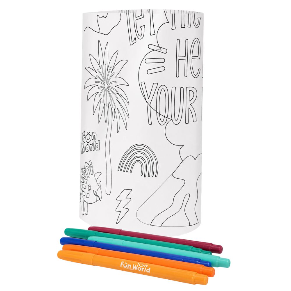 KIT DE COLOREAR XL FUN WORLD PRINCESA