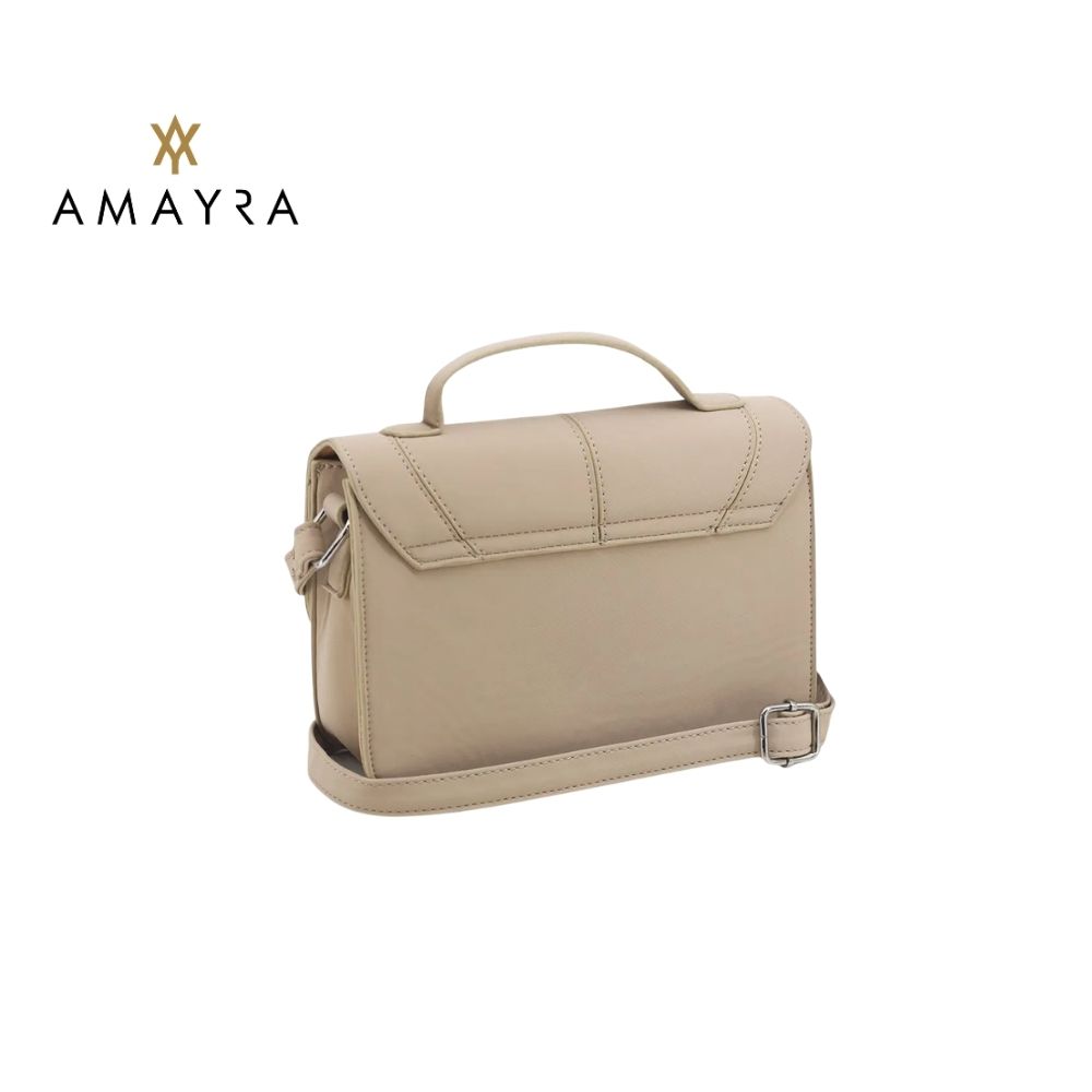 BANDOLERA CON SOLAPA Y CORREA AJUSTABLE AMAYRA