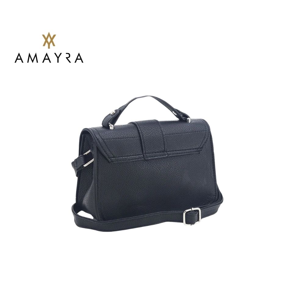 CARTERA BANDOLERA CON SOLAPA FRONTAL ELEGANTE AMAYRA