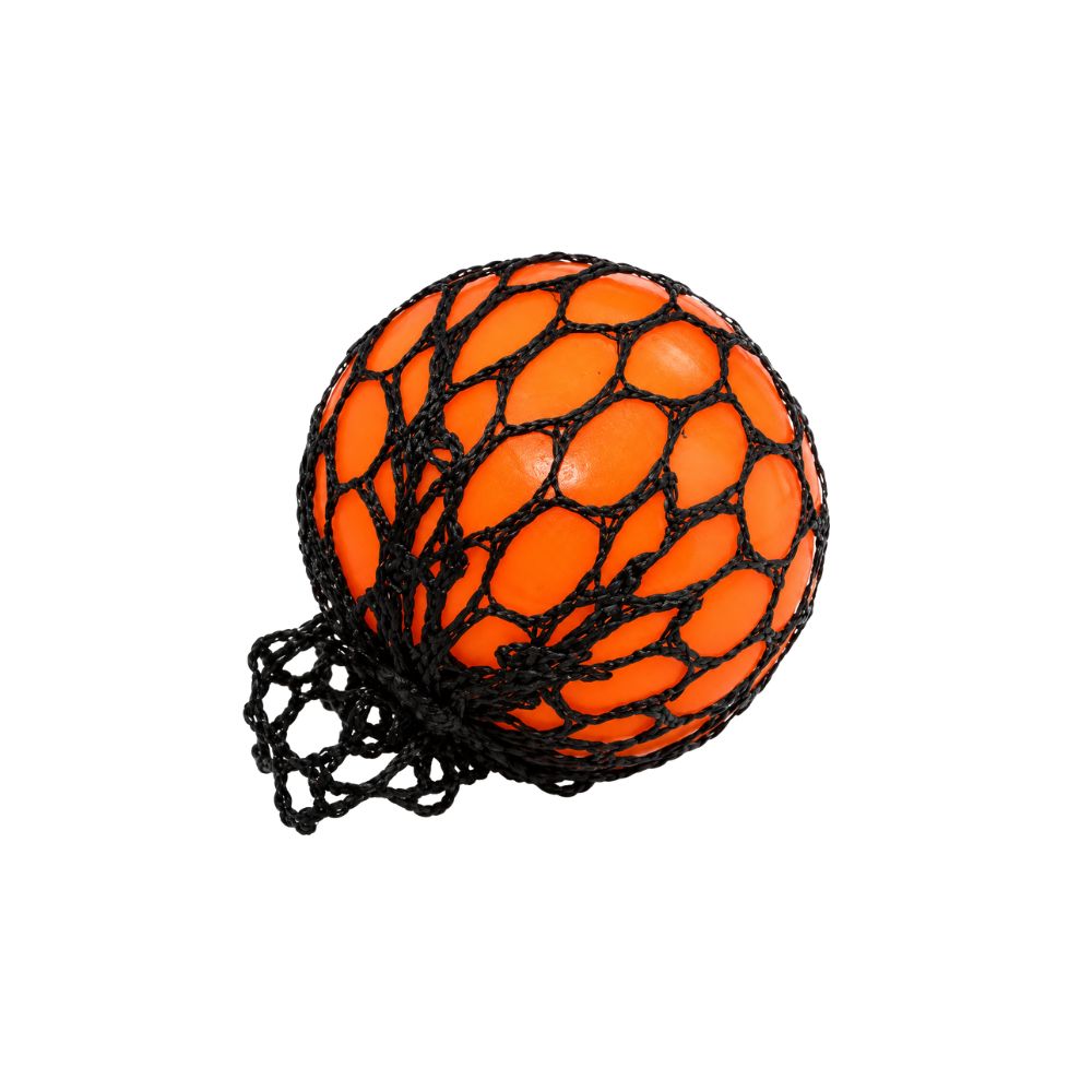 SQUISHY PELOTA RED FLUO