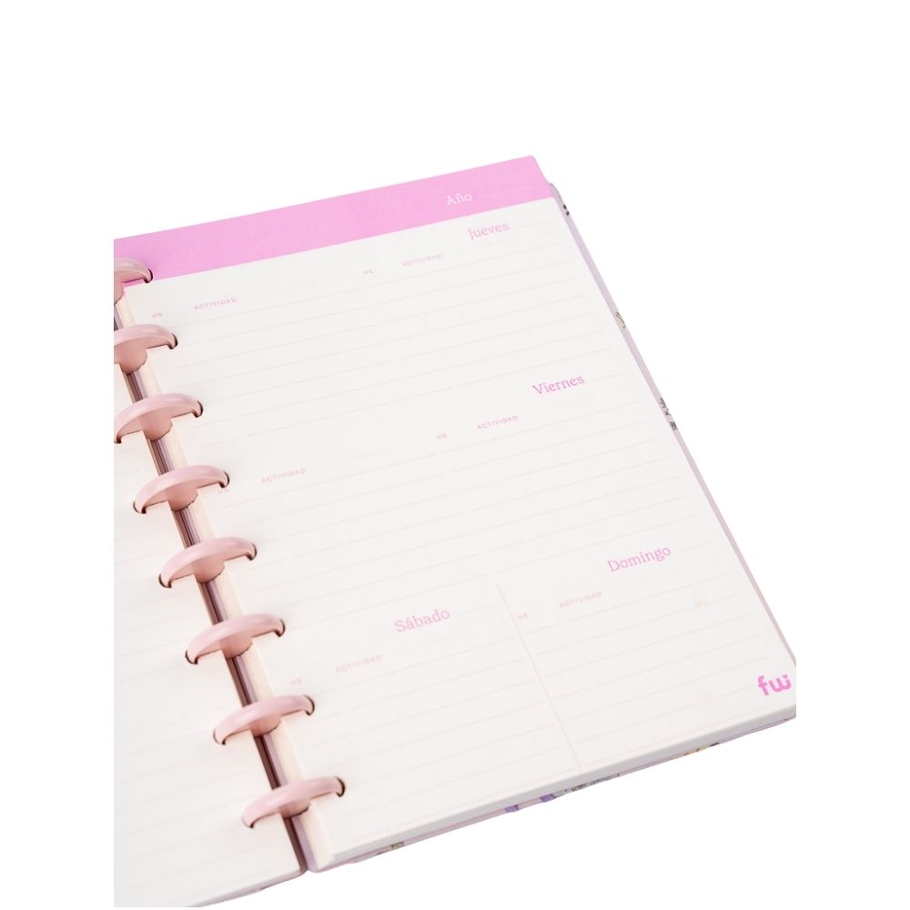 AGENDA SEMANAL 15X21 PERPETUA JOY CON DISCO 2027