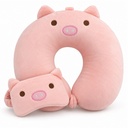 ALMOHADA DE VIAJE CON ANTIFAZ