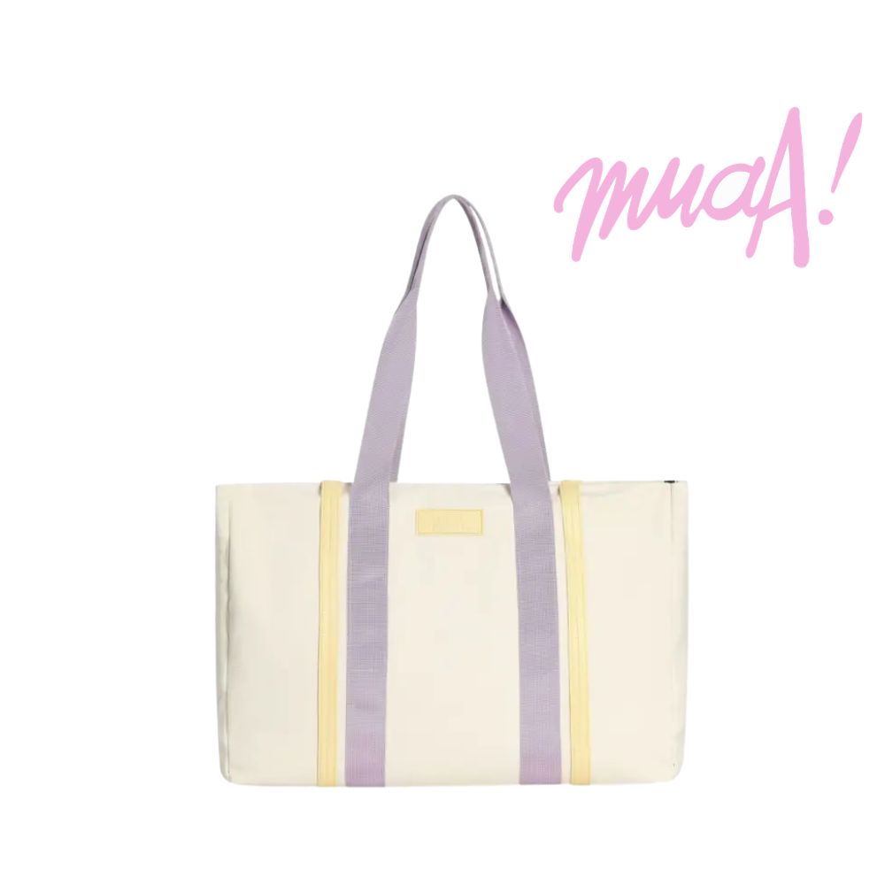BOLSO DE LONA AMPLIO PLAYERO MUAA
